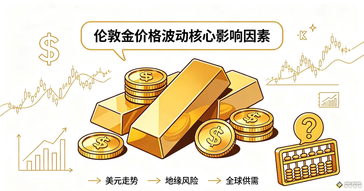 伦敦金价格波动核心影响因素