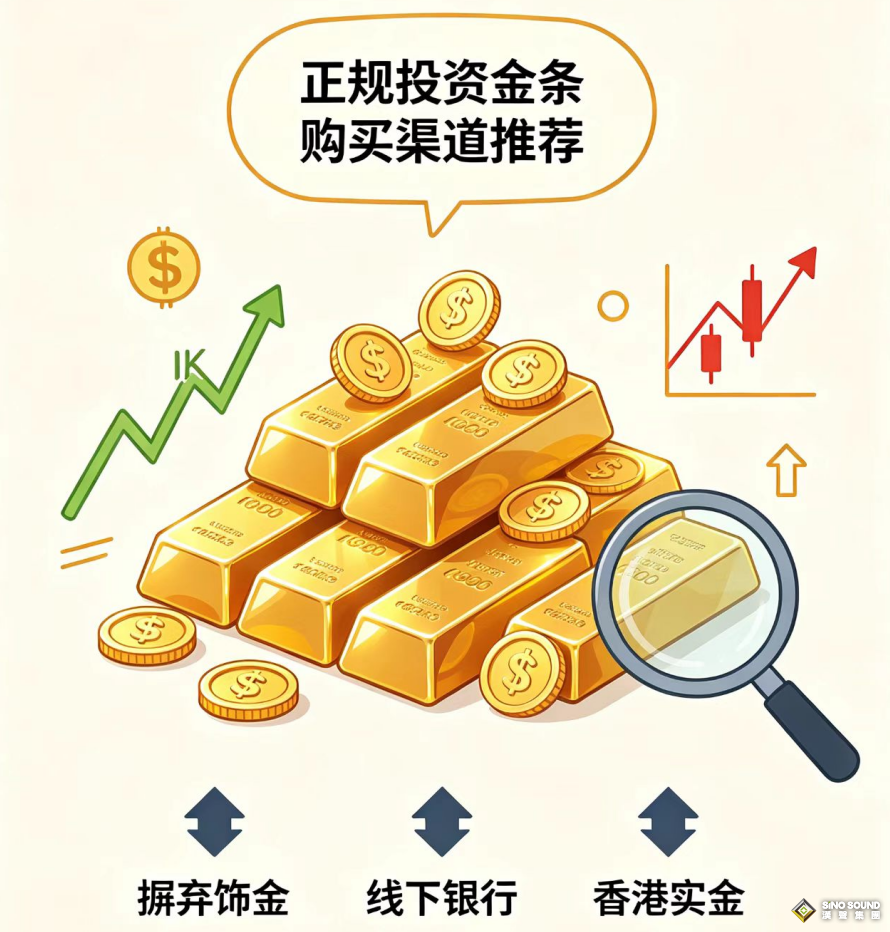 正规投资金条购买渠道推荐