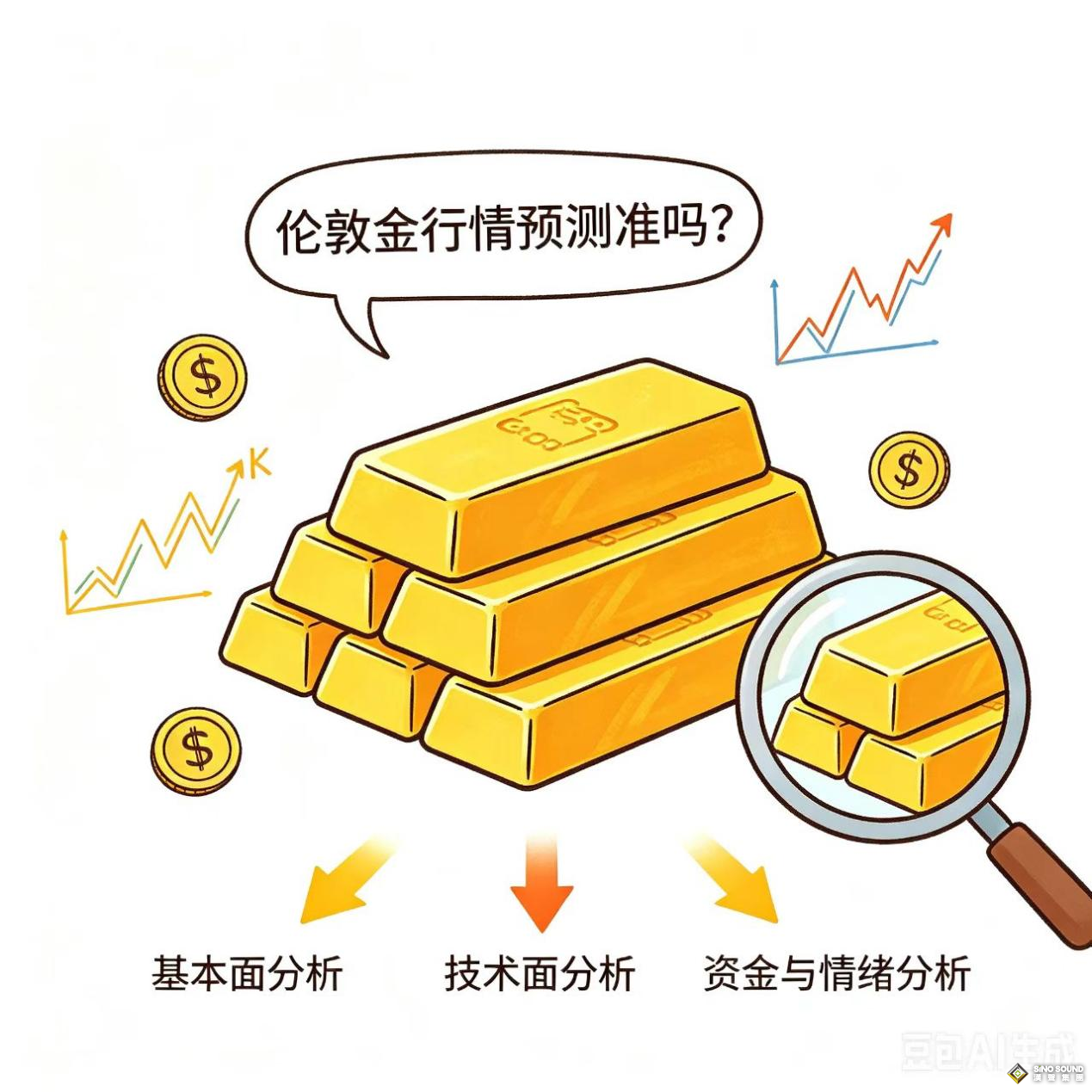 伦敦金行情预测准吗？