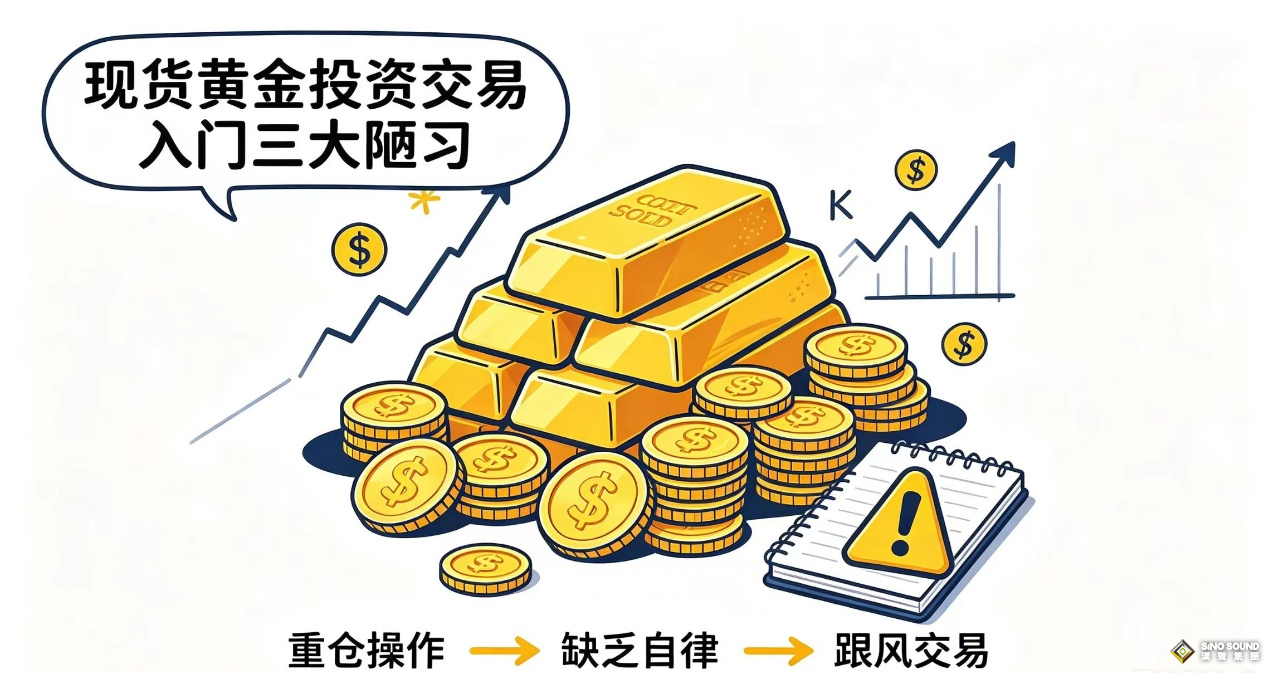 現貨黃金投資交易入門三大陋習