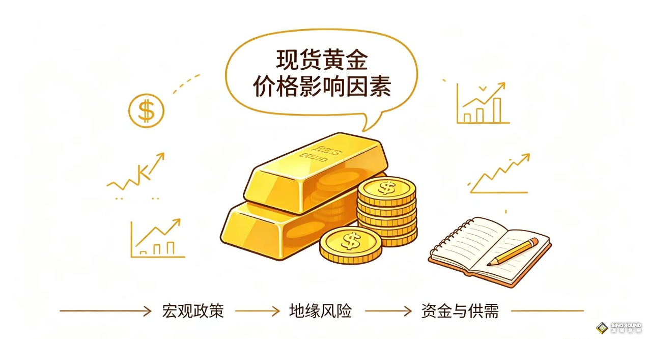 現貨黃金價格的影響因素有多少維度？