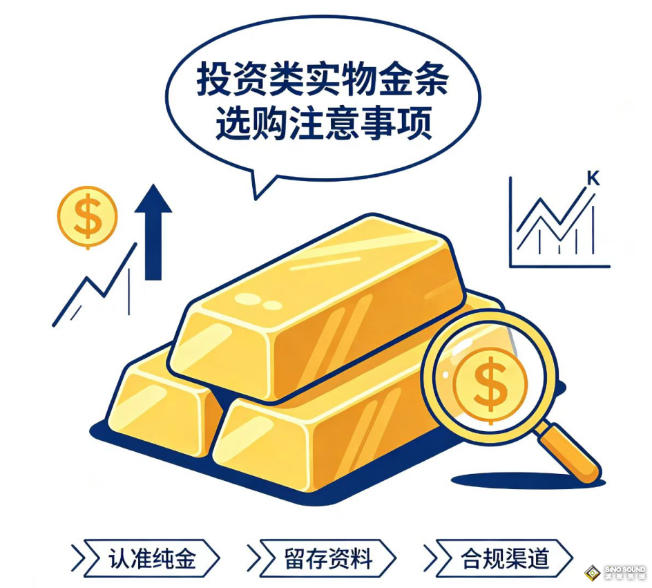 投资类实物金条选购注意事项